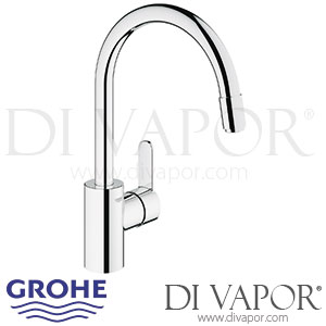Grohe Eurostyle Cosmopolitan Single-Lever Sink Mixer (1/2 Inch) - 2013 to 2015 - Spare Parts 31126002 GEN2